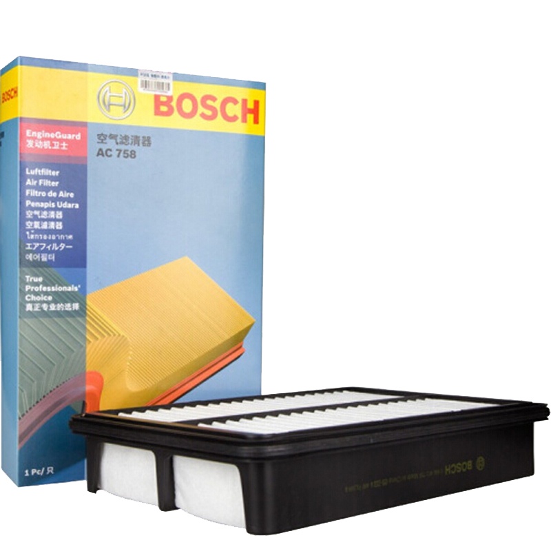 博世(BOSCH)空气滤清器0986AF2758(奇瑞A3两厢/1.6L/1.8L/2.0L)