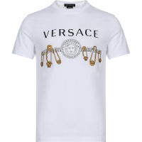 Versace 范思哲 男士棉质圆领短袖T恤衫 A85159 A228806