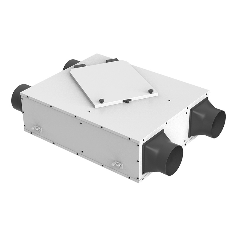 华工乐芒全热交换新风系统全屋换气家用中央吊顶机双向管道静音进气风机PM2.5净化新风机换气机新风量300m³4排4进风