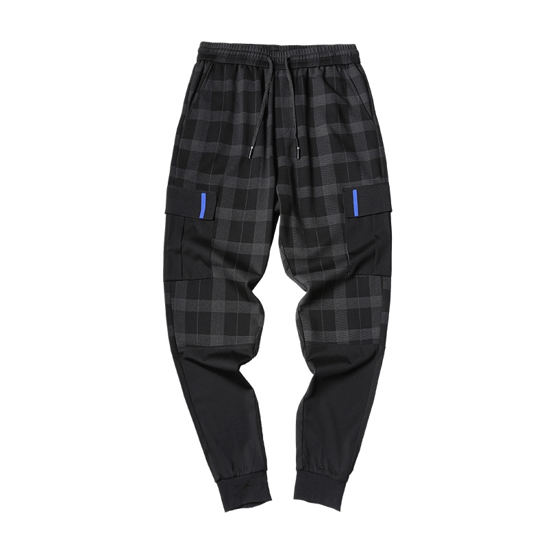 庄吉 2019春秋季男士运动休闲裤韩版修身休闲束脚裤JU-CH-090