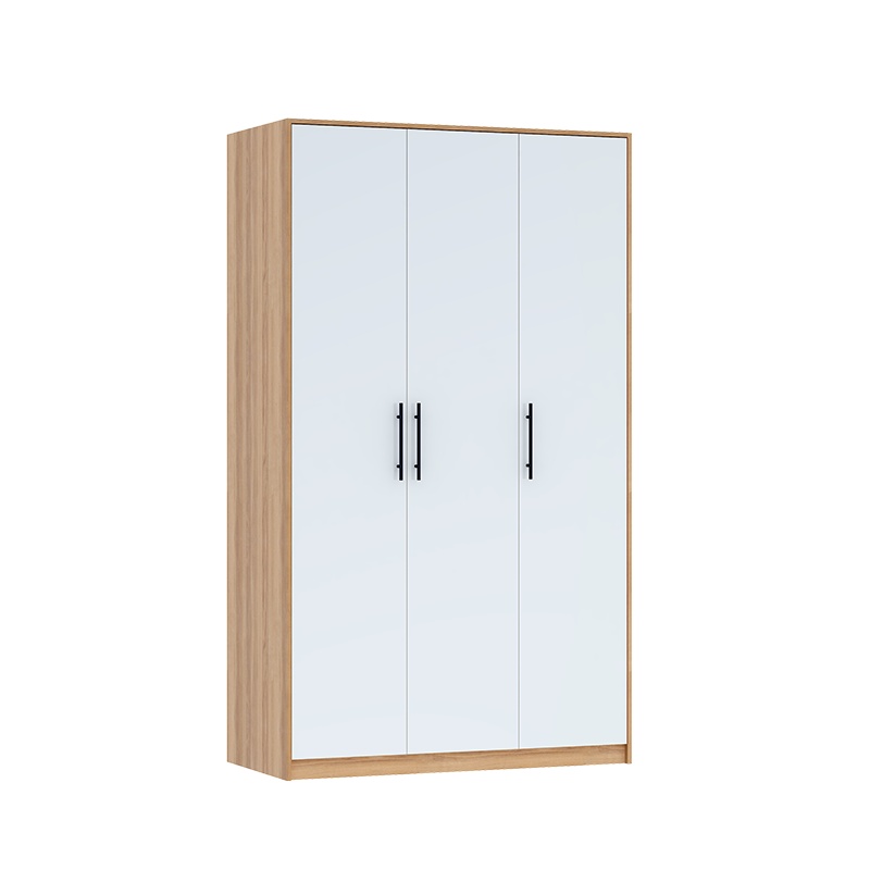 掌上明珠 储物分段式柜门多尺寸现代衣柜 轻木