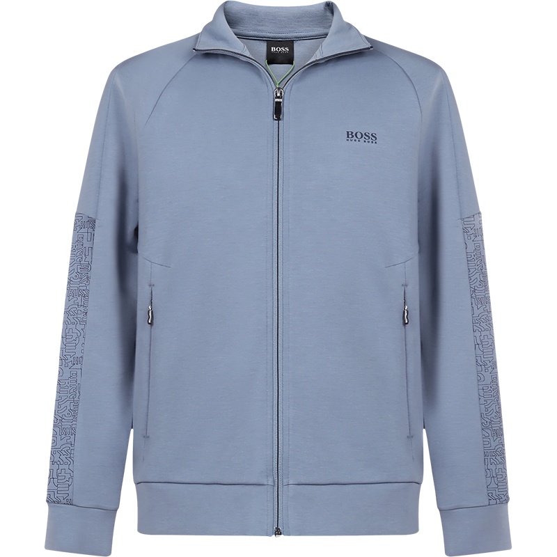 HUGO BOSS 雨果博斯 男士 棉/涤纶拉链上衣外套 50441269