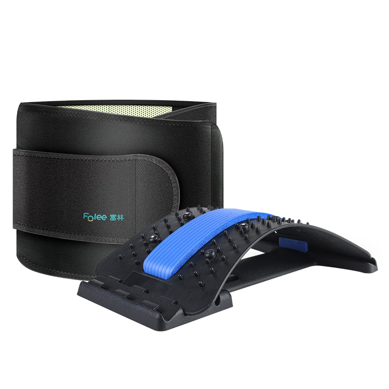 富林(FOLEE) 腰椎舒缓按摩器 YZT-002 腰部固定器 腰椎间盘突出腰肌劳损腰托治疗器保暖腰围子腰部自发热男女