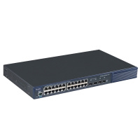 锐捷 RUIJIE RG-S2910-24GT4SFP-UP-H 24口千兆网管企业级POE交换机