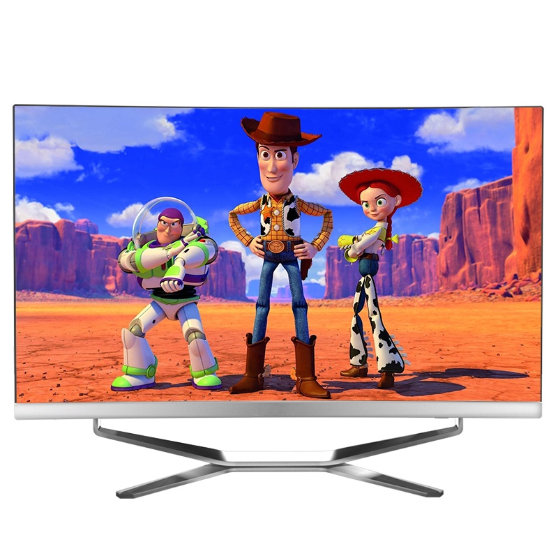 世纪之星 24英寸曲面一体机电脑 酷睿i7/8GB内存/256GB固态 GTX750游戏独显 台式电脑一体机电脑 台式机 电脑一体机 家用办公商务娱乐影音学生网课游戏电脑一体机