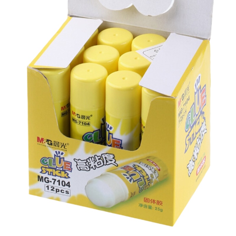 晨光(M&G)文具25g高粘度固体胶棒学生手工固体黏胶 MG7104 2支装