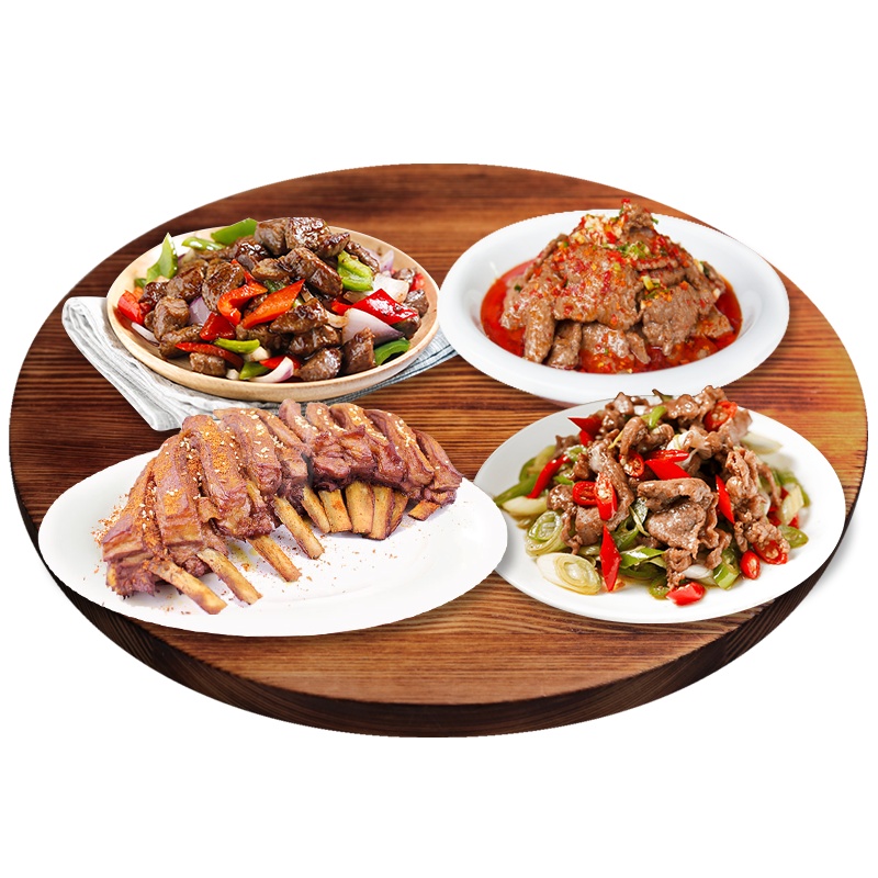 如意三宝家庭方便菜4道菜酒店特色菜1245g