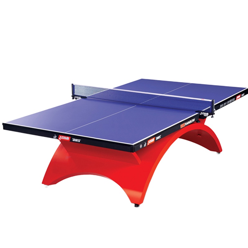红双喜(DHS) 乒乓球台大彩虹 标准室内大赛赛事体育 蓝色 室内适用