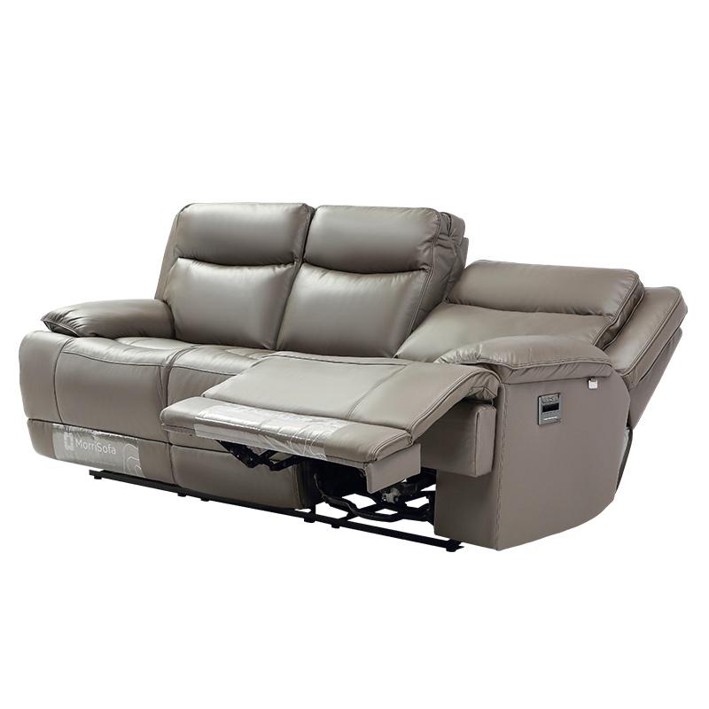 慕容头等舱欧式真皮功能沙发皮艺现代简约小户型客厅家居三人沙发