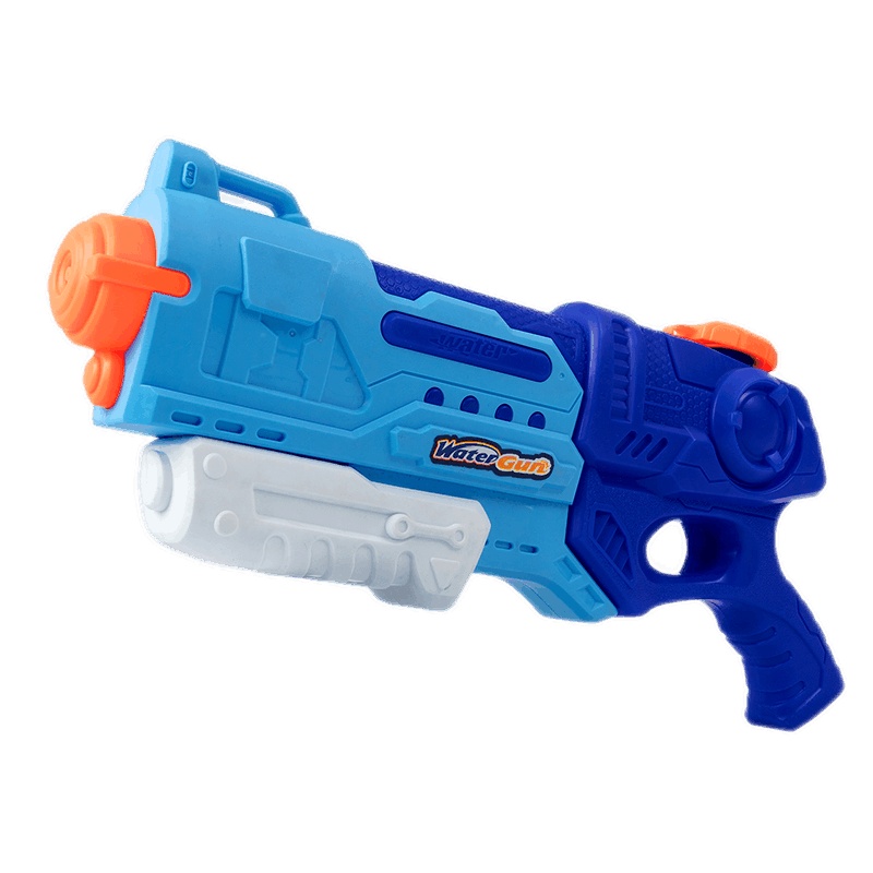 乐缔(LEDER)儿童水枪玩具男孩女孩 夏天戏水户外沙滩玩具高压喷射大号抽拉玩具水枪粉色600ML儿童节礼物