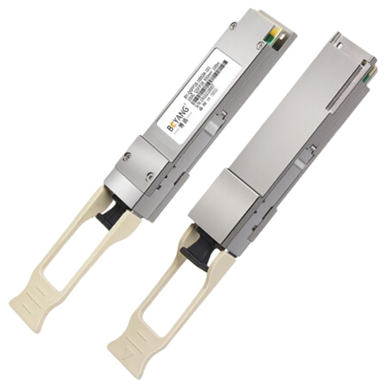 博扬 QSFP28光模块 100G-SR4光纤模块100M 兼容华为 BY-QSFP28-100GM-101
