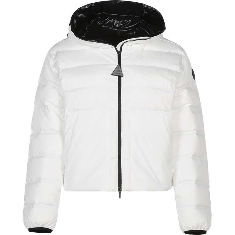MONCLER 盟可睐 女士 聚酰胺短款鹅绒连帽羽绒服外套 1A54K10 53132