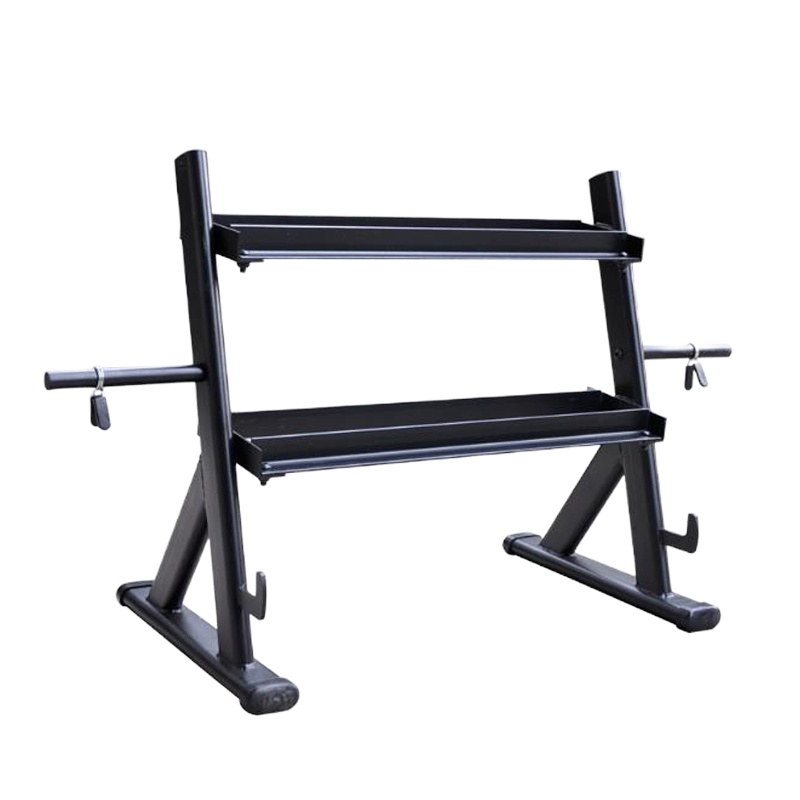 储物架+75KG六角哑铃+1.8米奥杆+80KG杠铃片