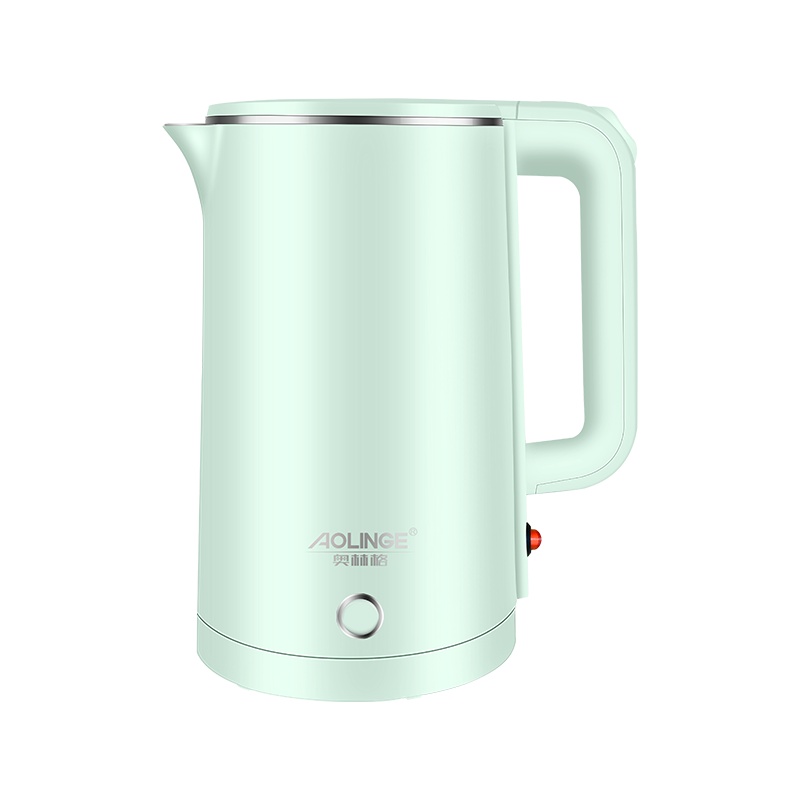奥林格(AOLINGE) BM-17家用电热水壶全自动断电不锈钢电热烧水壶开水壶热水壶防干烧煮茶器1.8L 翡翠绿