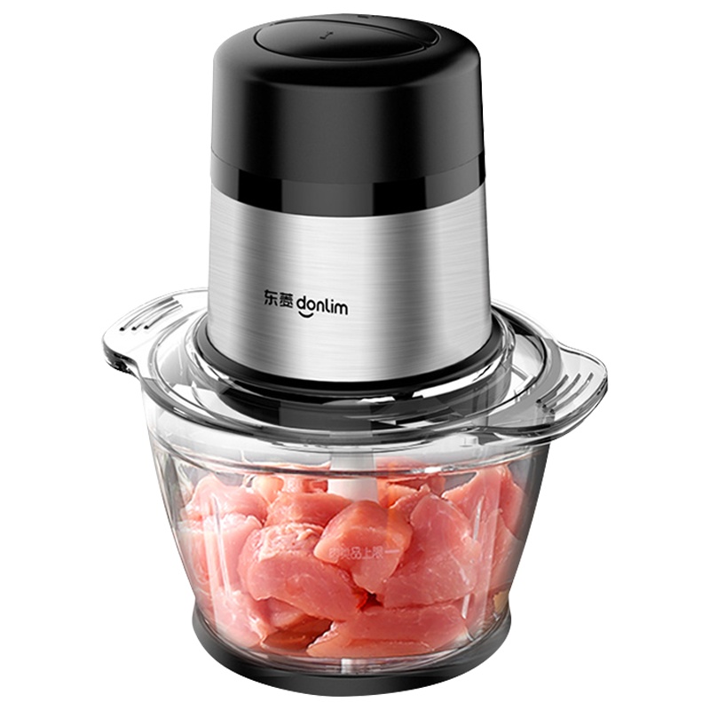 东菱(Donlim)绞肉机家用电动1L小型 多功能肉馅辅食料理 碎菜打肉搅拌机DL-JR372