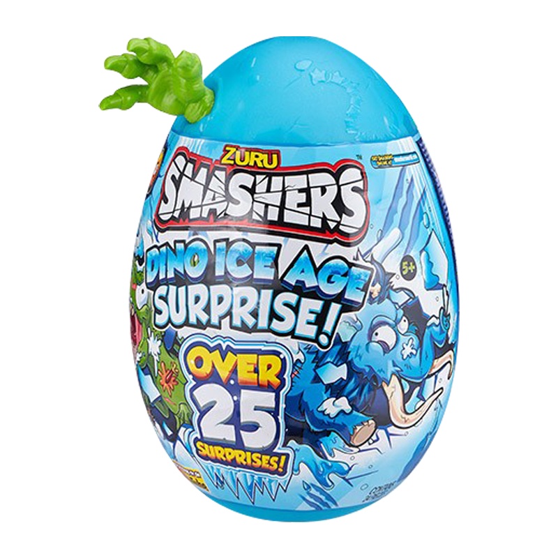 ZURU筑愉爆裂小子盲盒盲蛋潮流公仔桌面手办摆件冰河世纪考古蛋7455