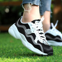 Skechers女鞋NEXT新款D'lites熊猫鞋舒适轻便休闲跑步鞋88888201/BKW