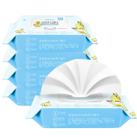 宝宝金水 水润湿巾80片*5包