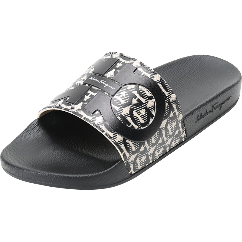 Salvatore Ferragamo 菲拉格慕 男士PVCGANCINI拖鞋 0729248