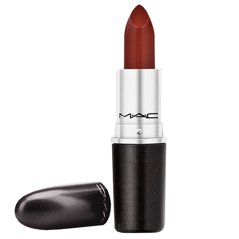 MAC魅可口红 显色丰润唇膏女士口红口红3g/支chili铁锈红小辣椒色