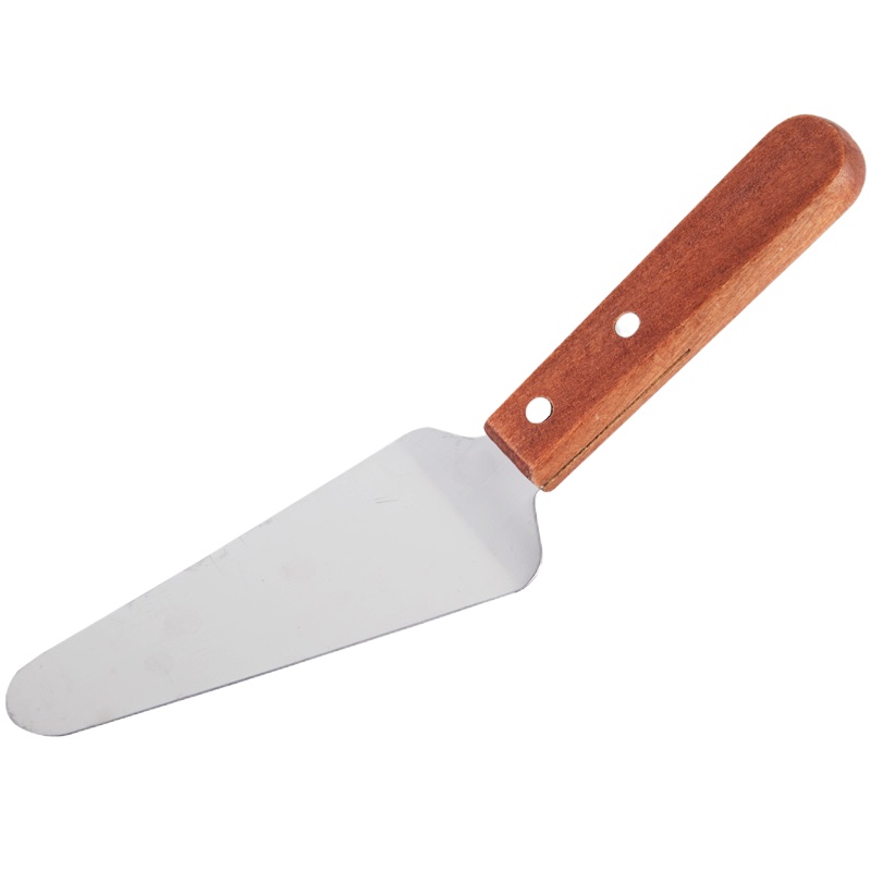 鑫众源 不锈钢萨铲刀木柄披三角铲披萨刀铲烘焙工具套装烘培专用切刀家用