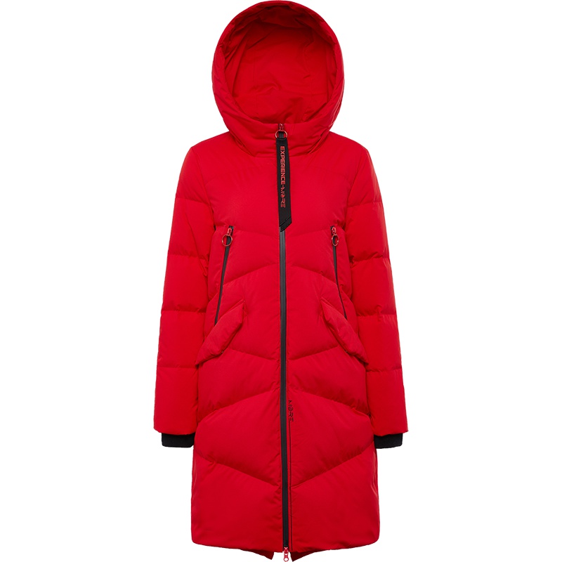 波司登2018女式中长款厚羽绒服