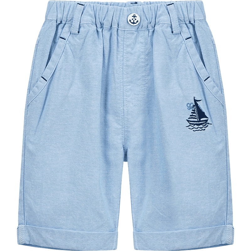 婴姿坊男童夏季五分裤 男宝宝夏季短裤 1-5岁