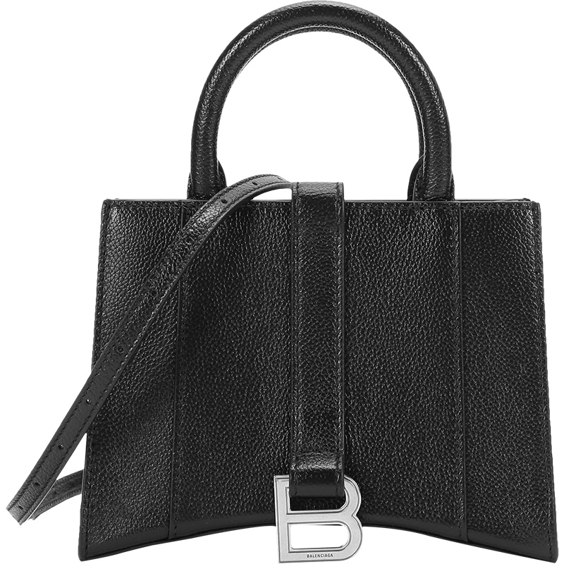 BALENCIAGA巴黎世家 女士皮革手提单肩斜挎包沙漏包 640345 1IZHY