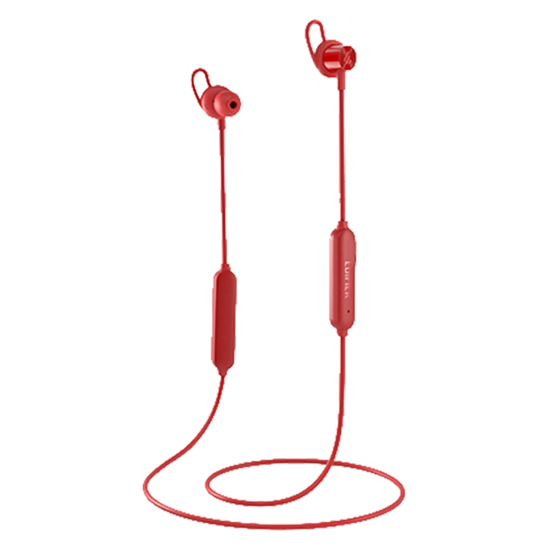 Edifier/漫步者 W200BT 经典版 磁吸入耳式 无线运动蓝牙线控耳机 手机耳机 音乐耳机 带麦可通话 玛瑙红