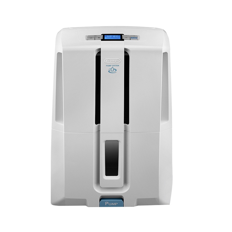 意大利德龙(DeLonghi)除湿机DD40P三重排水 40L大抽湿量 家用办公室空气净化抽湿吸湿机器