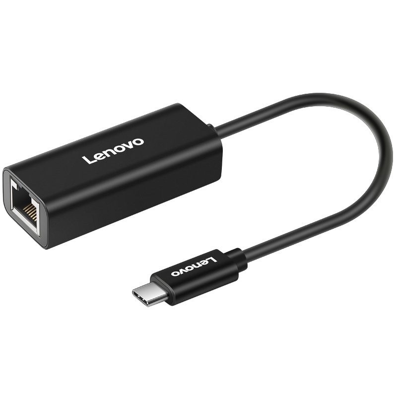 联想以太网转换器 USB3.0外接1000M有线网卡千兆 USB转RJ45 适于苹果笔记本MacBook Pro/Air