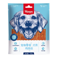 顽皮Wanpy宠物零食犬用鸡肉丝180g