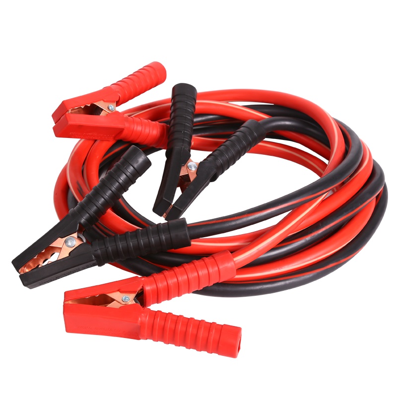 趣行 汽车电瓶搭火线 3米电瓶线 25平方大排量汽车电瓶线 搭电点火连接线 应急救援打火线搭车线