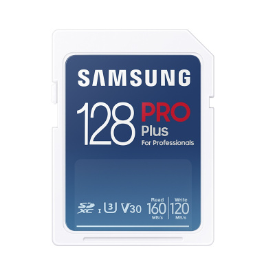 三星(SAMSUNG)128GB PRO Plus SD存储卡sd卡大卡 高速相机摄像录像机微单反内存卡存储卡