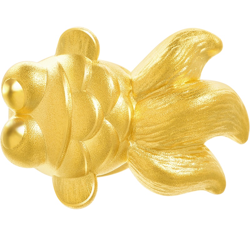 周生生(CHOW SANG SANG)金(足金)Charme串珠系列金鱼转运珠定价