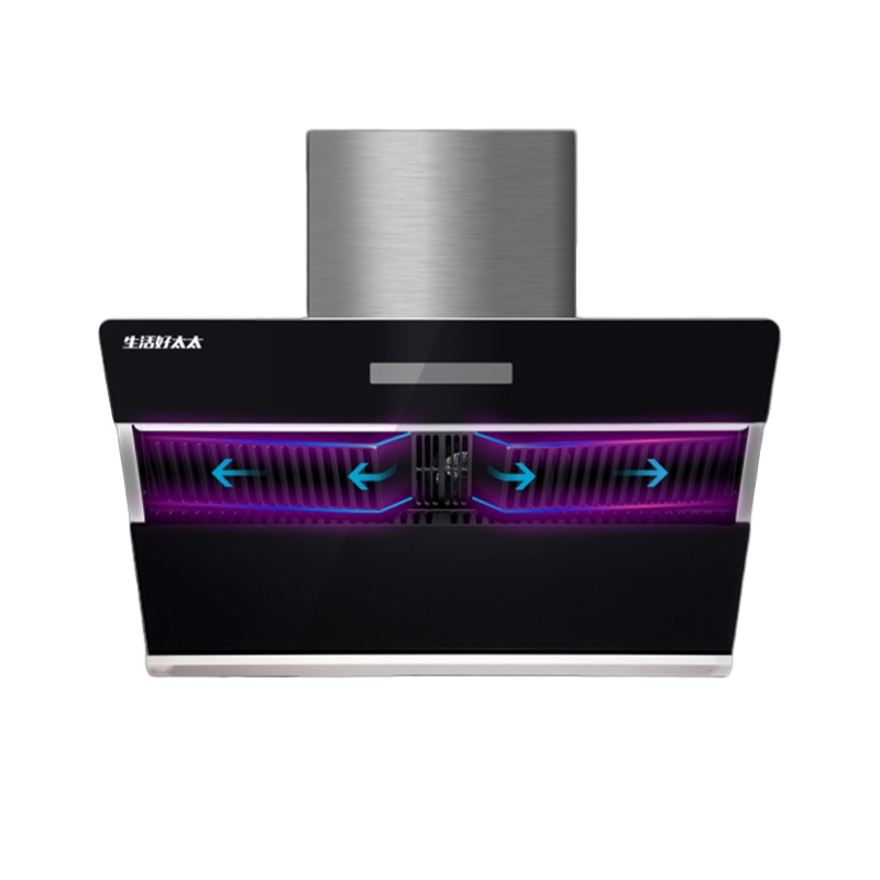 生活好太太 抽油烟机 油烟机 大吸力侧吸式吸油烟机自动清洗体感触摸双操控单机CXW-230-Y910(不提供安装）