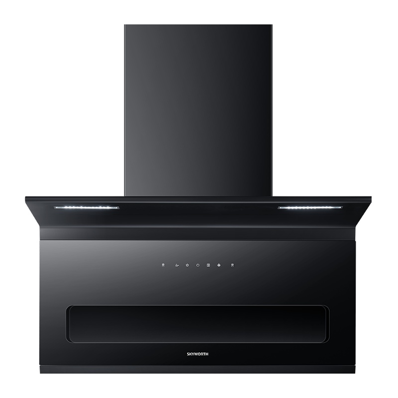 创维(SKYWORTH)抽油烟机 7字型油烟机 侧吸式 吸油烟机家用 免拆自动清洗 体感控制Y9
