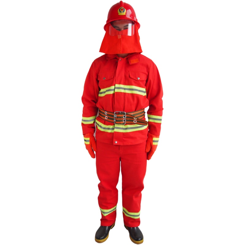 虎鲸97款消防服套装救援服作战服防火救火服装5件套防护消防战斗服车用维修/应急工具
