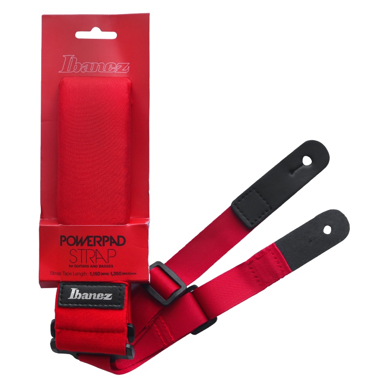 Ibanez依班娜 GSF50吉他背带 POWERPAD电木民谣贝司加厚肩垫摇滚 乐器配件
