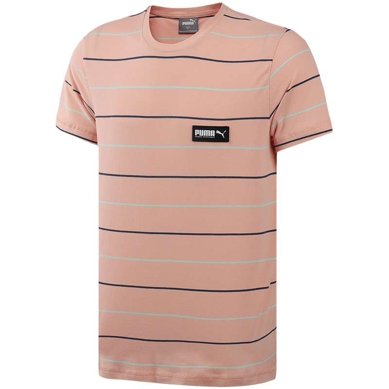 ..PUMA彪马男装运动休闲跑步训练圆领短袖T恤运动服582684.