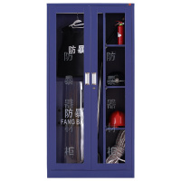 钱柜 1800*900*390mm 防暴柜 防暴器材存放柜 1800蓝色 常规套餐(单位:套)