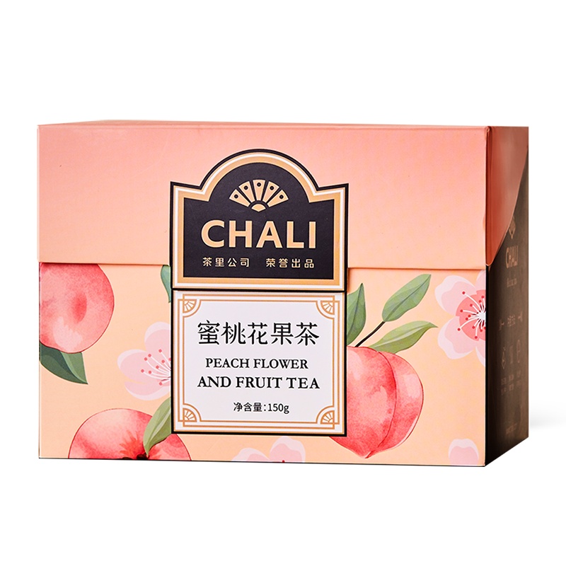 茶里(ChaLi)花果茶 蜜桃花果茶泡水喝的果粒茶水果组合茶150g