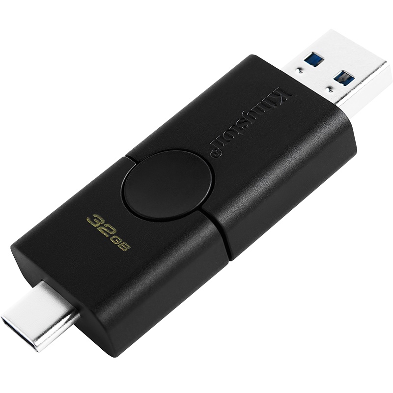 金士顿(Kingston)32GB手机U盘 DTDE闪存 Type-C USB双接口优盘 32G高速安卓USB3.2优盘