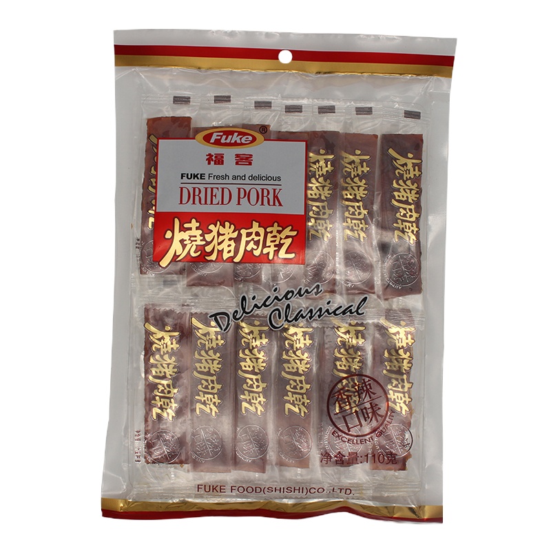 爱上星鲜 福客 蜜汁猪肉脯102g*2包