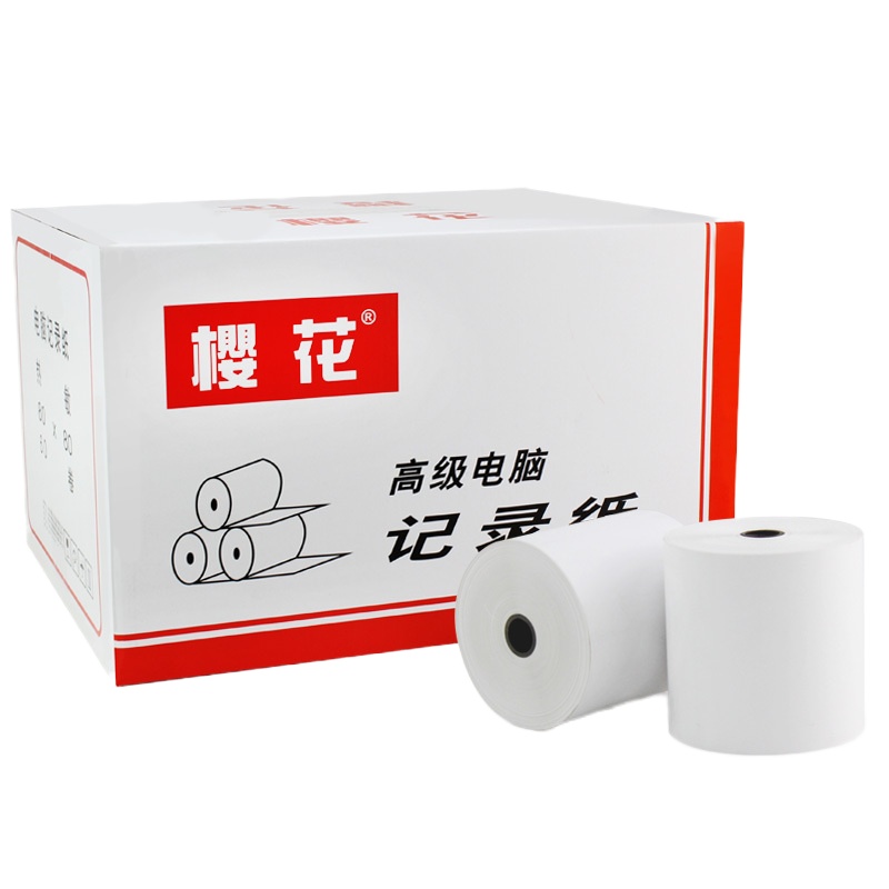80*80热敏收银纸(60卷装)樱花