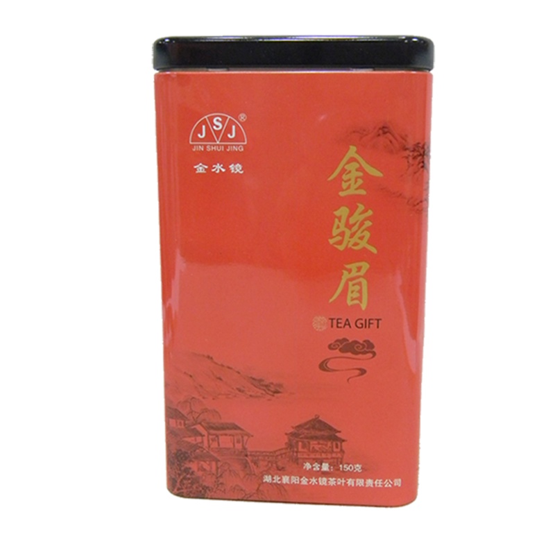 金水镜福建武夷山桐木关小种红茶金骏眉罐装150g蜜香型