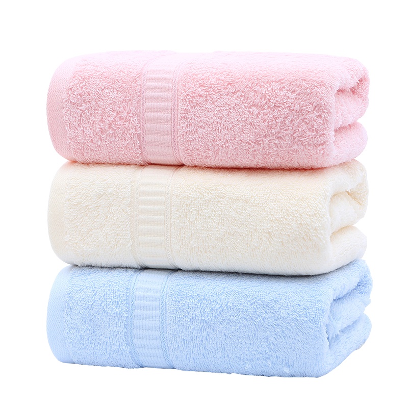 洁丽雅6734 纯棉成人家用 柔软吸水 洗脸擦脸薄款毛巾 60*30cm 5条装 粉色(单位:件)