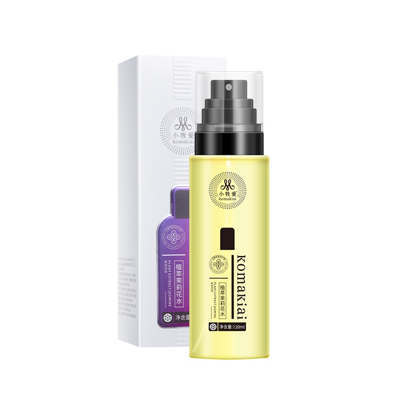KOMAKIAI/小牧爱植萃茉莉花水天然爽肤纯露补水保湿舒缓提亮喷雾