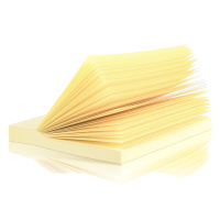 得力便利贴小条学生用便签贴便利签便签本可撕便签纸彩色粘性强记事贴76×76mm/400页 7151