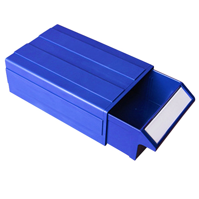 海斯迪克 gnjz-73 加厚组合式塑料零件盒 抽屉式物料盒 积木式元件盒螺丝盒 蓝色F1#180*95*50(2个)
